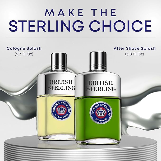 British Sterling By Dana For Men. Cologne Splash, 3.8-Ounces