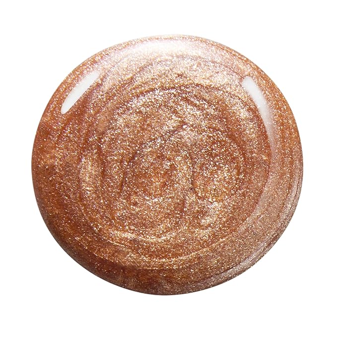 Dazzle Dry Nail Lacquer (Step 3) - Raise Your Glass Lacquer - A glittering copper. Full-coverage metallic. (0.5 fl oz)