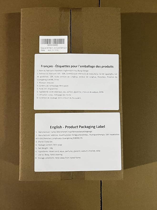 Bulk Bar Soap, 50 Pack Mini Soap Bars Bulk Individually Wrapped, 0.5 oz Travel Soap Small Hotel Soaps Travel Size Toiletries for Hotel Bathroom