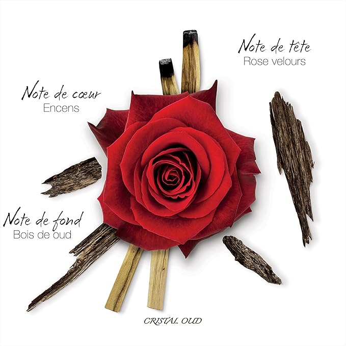 Mauboussin - Pour Lui Cristal Oud 100ml (3.3 Fl Oz) - Eau de Parfum for Men - Oriental Scent