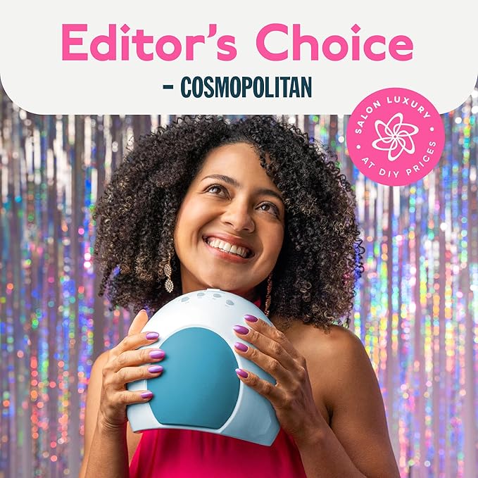 SUNUV UV LED Nail Lamp, 48W LED UV Light for Gel Nails Polish with Removable Base, 4 Timer Settings Auto Sensor SUN2C Blue