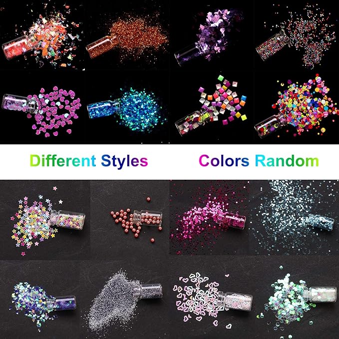 Complete Nail Studio Set with 48W UV LED Lamp, 24 Rainbow Colors, Cat Eye Gel Polish Kit, Nail Drill & More, Storage Box for Home Manicures