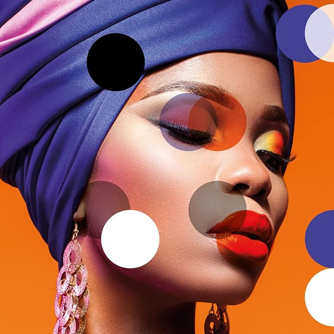 Nouba Quattro Eye Shadow Palette Set - Buildable Colorful Eye Makeup with Pigmented Matte, Velvety Shimmer Finish Rich Rainbow Color Corrector for Shading & Contouring Smokey Eye (Color 641)