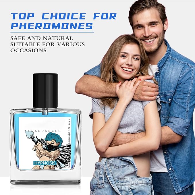 Pheromone Cologne for Men, Hypnosis 2.0 Cologne for Men, Natural Herbal Formula-Long Lasting Scent, Enhance Attraction, Pheromone Perfume, Men's Fragrances, Gift for Father, Boy Friend and Husband
