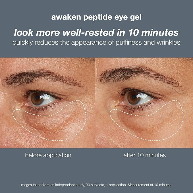 Dermalogica Awaken Peptide Eye Gel - Quickly Reduces the Appearance of Puffiness and Wrinkles