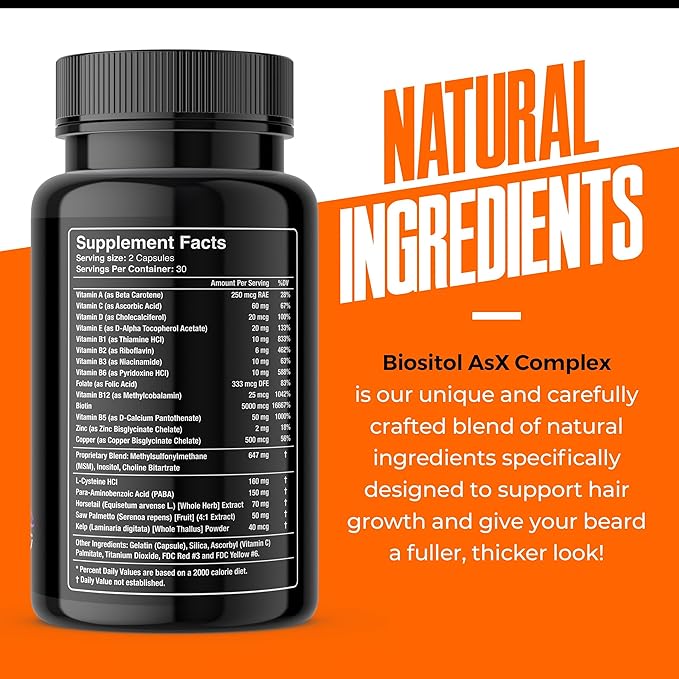 Wild Willies All-in-One Beard Growth Kit - Includes Beard Boost Serum Oil & Growth Supplement, & Boar Bristle Brush - Perfect Beard Care for Men - Achieve Thicker, Fuller, Healthier Beard