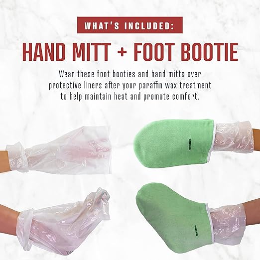 Paraffin Wax Warmer Bath Unit for Hands and Feet for Arthritis Pain Relief and Moisturizing Treatments