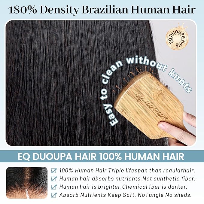 5x5 Hd Lace Closure Wigs Human Hair Glueless Wigs Human Hair Pre Plucked 180 Density 5x5 hd lace closure wigs human hair Wear and Go Glueless Wig 8 Inch