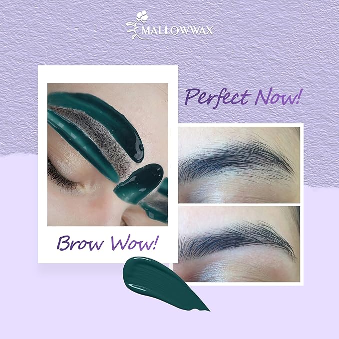 Wax Beads for Hair Removal -5 Pack Hard Wax for Sensitive Skin, Ideal for Bikini, Brazilian, Face, Eyebrow, Legs, Armpit, Full Body - Professional Waxing Wax Refill at Home for Women Men