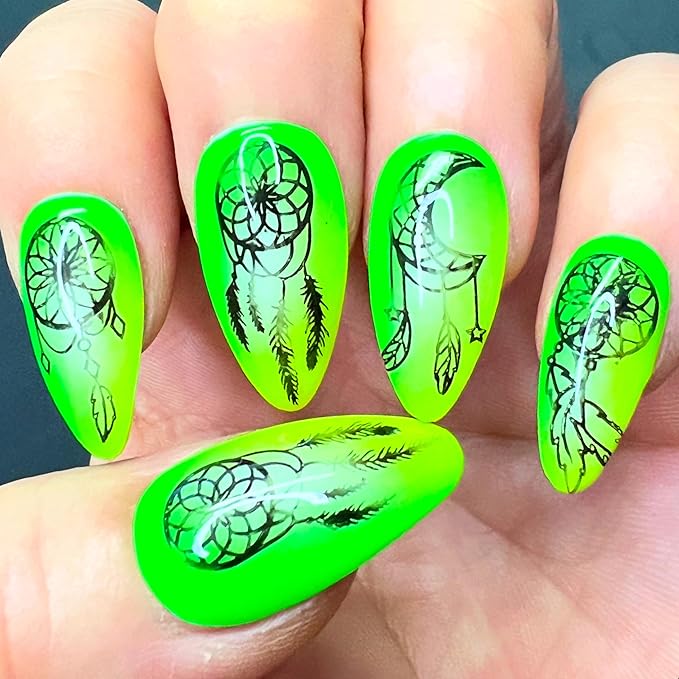 SheModern Stamping SEALER Water-Based Clear Air-Dry Polishes Collection to Prevent Smearing/Smudging Stamping Images Before Apply Regular Air-Dry Top Coat. These are Not Stamping Polishes