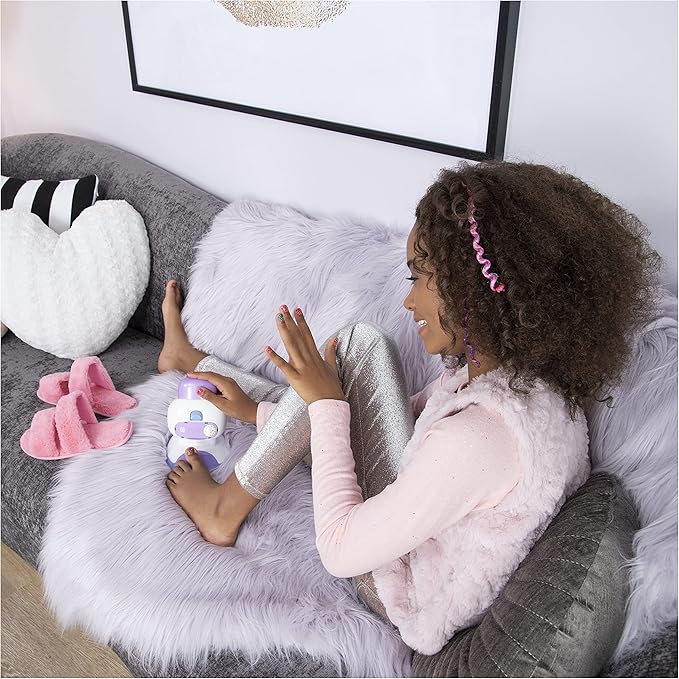 Cool Maker, GO Glam Nail Stamper Deluxe Salon with Dryer for Manicures and Pedicures with 3 Bonus Patterns and 2 Bonus Nail Polishes, Amazon Exclusive