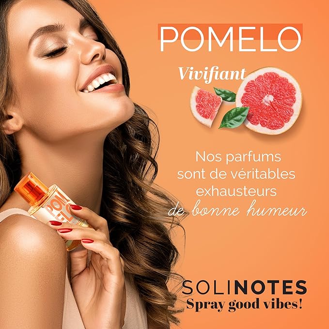 SOLINOTES Pomelo Perfume for Women - Eau De Parfum | Delicate Floral and Soothing Scent - Made in France - Vegan - 1.7 fl.oz