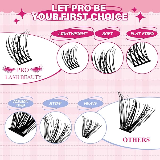 Lash Clusters, 120 Pcs Individual Cluster Lashes DIY Lash Extension Zero Touch-C-10-18mix Eyelash Clusters Volume Wispy Lashes Super Thin Band Reusable Soft & Comfortable(Tufted-C-10-18 mix)