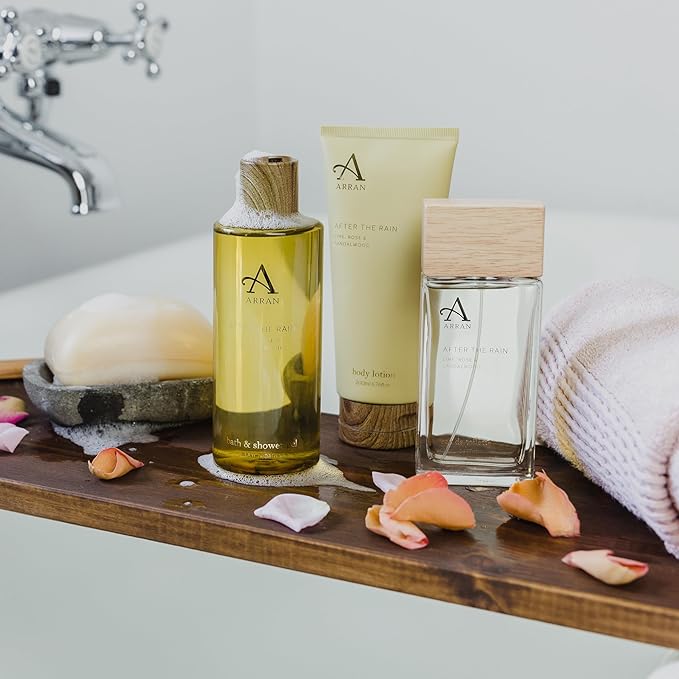 After The Rain - Lime, Rose, & Sandalwood by Arran Bath & Shower Gel 300ml