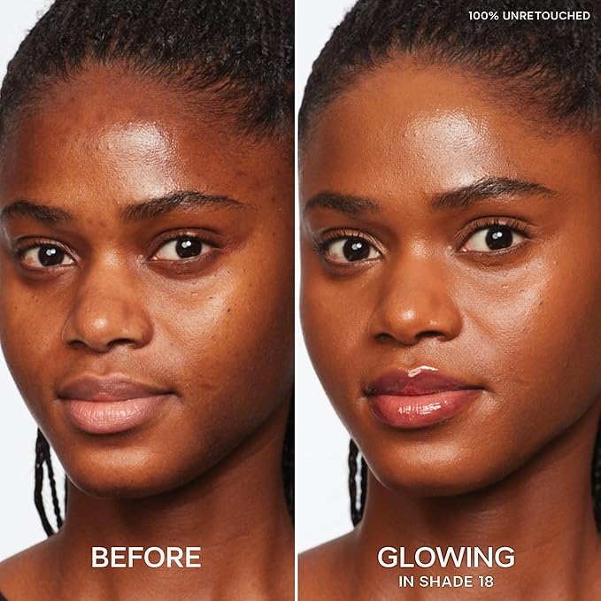 Saie Slip Tint Radiant Cream Concealer & All-Over Face Makeup - Concealer for Dark Circles, Redness & Blemishes - Lightweight Makeup Made with Hydrating Hyaluronic Acid - Shade 18 (0.17 oz)