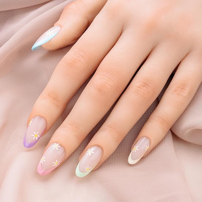 Apres Gel Couleur Combo Set, 5 Color Gel Nail Polish, Bright Nude Pastel Colors with Brush-X Nail Art Brush, 2024 Edition (Set 4)