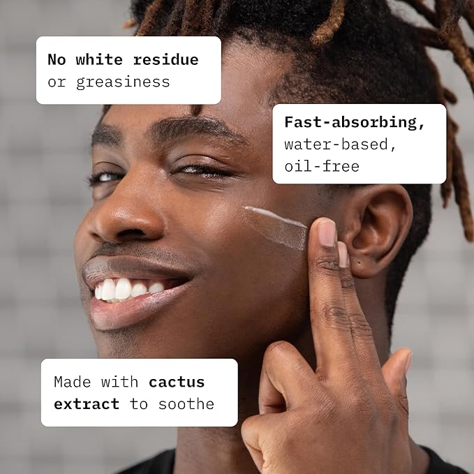 Cardon Men's SPF 30 Korean Sunscreen for Face, Facial Moisturizer With Sunblock, Anti-Aging Face Sunscreen, SPF Facial Moisturizer, Men's Skin Care Lotion with Cactus Extract (2 Bottles - 70ml)