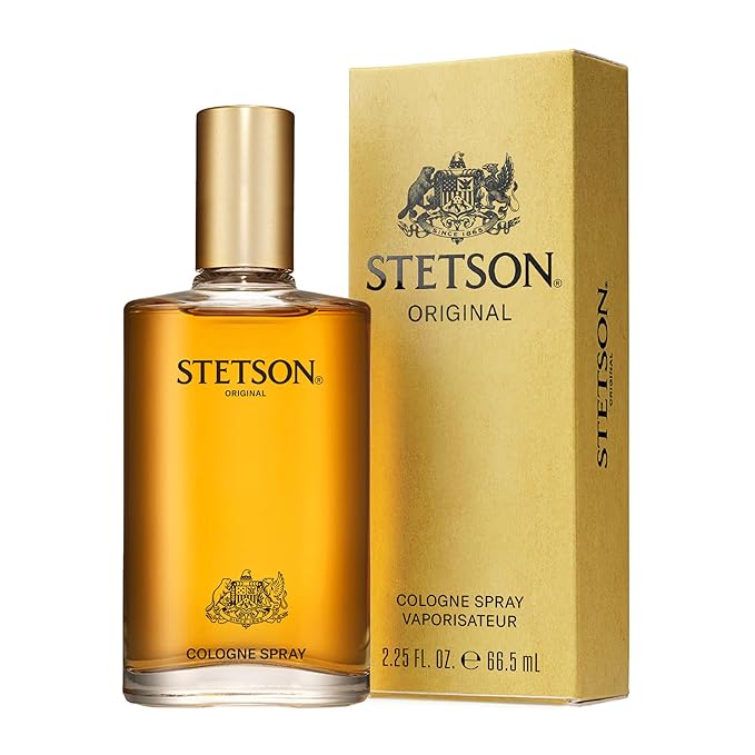 Stetson Original - Cologne for Men - Classic, Woody and Masculine Aroma with Fragrance Notes of Citrus, Patchouli, and Tonka Bean - 2.25 Fl Oz