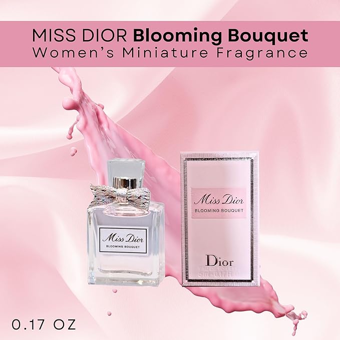 Dior Miss Blooming Bouquet Perfume Women Mini EDT Splash 0.17 Ounce