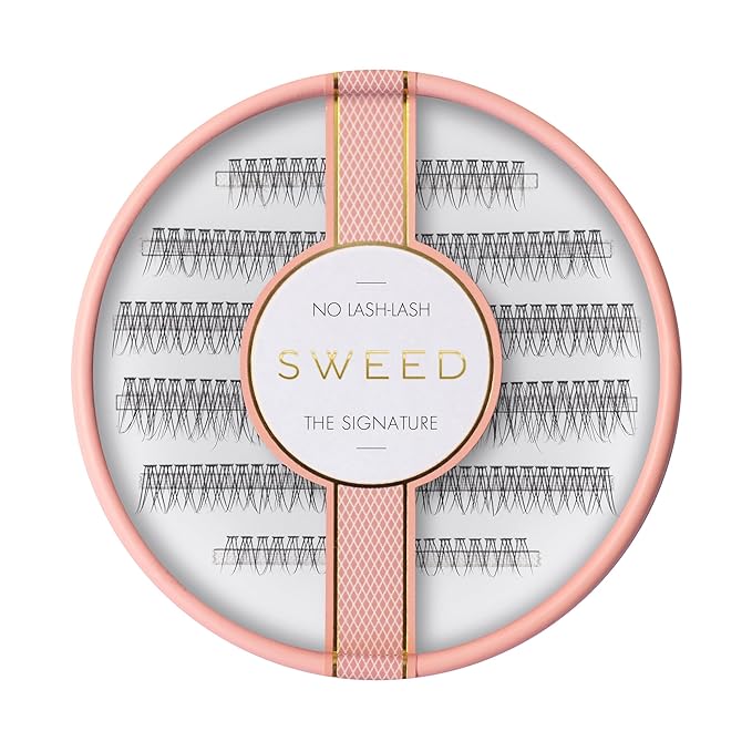 SWEED - No Lash-Lash False Eyelashes | Tapered, Natural, Lightweight | Vegan, Cruelty-Free, Clean Beauty (6mm, 8mm, 10mm, 12mm)