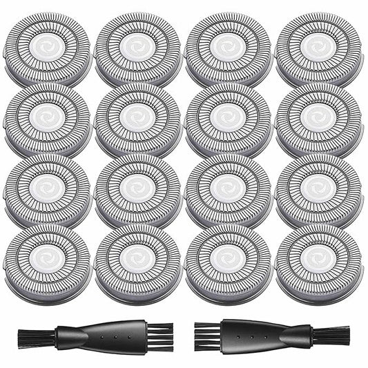 16PCS Pitbull Shaver Replacement Blade for Skull Shaver Replacement Heads, Skull Shaver Replacement Blades for Pitbull Gold Replacement Blades, Pitbull Skull Shaver Replacement Blade, Bald Man Gifts
