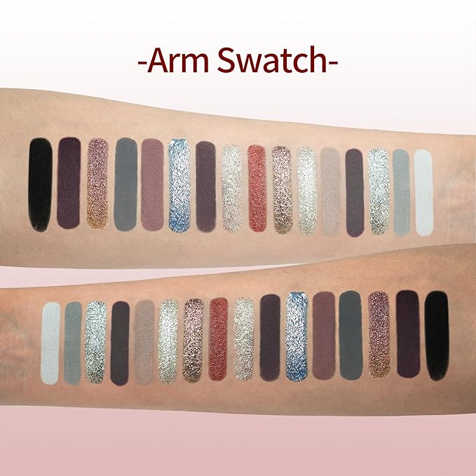 16-Color Natural Star Eye Shadow Palette Highly Pigmented, Long-Lasting, Blendable Makeup Palette Gift for Woman 09#Floating Life