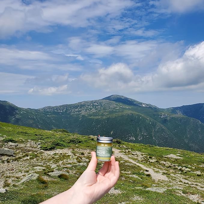 Ora's Amazing Herbal All Purpose Salve, Natural Healing Ointment, Tea Tree Balm, Comfrey Calendula Thyme Plantain, Hand Salve, Rash Cream, Dry Skin Repair, Itch Relief, 1 oz Glass Jar