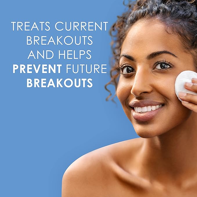 Noxzema Ultimate Clear Face Pads, Salicylic Acid Acne Treatment Clears and Prevents Acne, Anti-blemish, 90 Count, 6 Pack