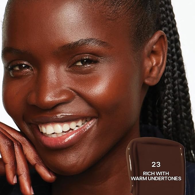 Saie Slip Tint Radiant Cream Concealer & All-Over Face Makeup - Concealer for Dark Circles, Redness & Blemishes - Lightweight Makeup Made with Hydrating Hyaluronic Acid - Shade 23 (0.17 oz)