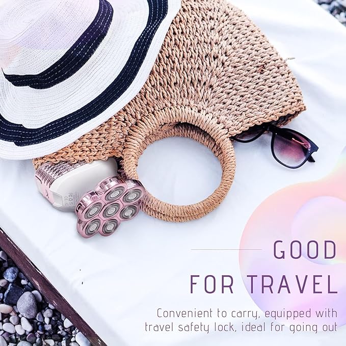 Electric Razors for Women, Electric Shaver Kit for Legs, Bikini and Body Wet Dry Use