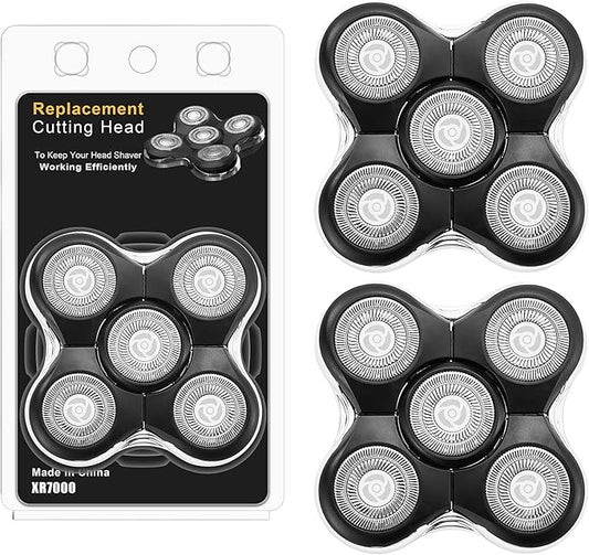 Shaver Replacment Heads Compatible with Remington Balder Pro XR7000 Head Shaver (2 Packs)