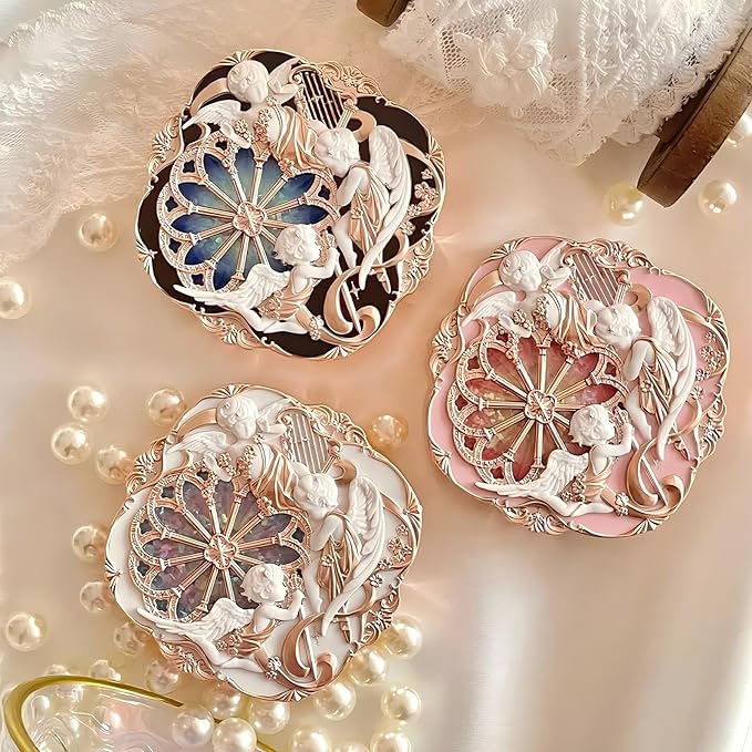 Flower Knows Little Angel Cream Blush,Buildable & Blendable Makeup Blush for cheeks,Soft & Long-lasting for Girls & Women(02 Floral Praise,6g)