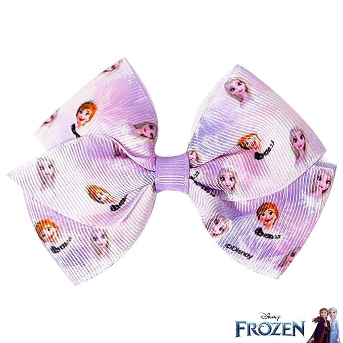 Frozen 2 Girls 7 Piece Princess Hair Bow Set