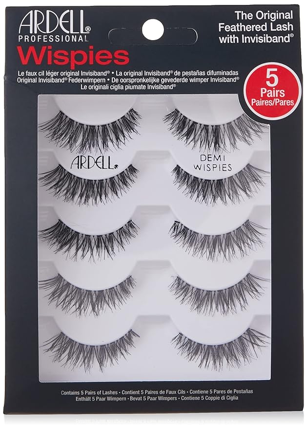 Ardell 5 Count Wispies Black Strip Lashes