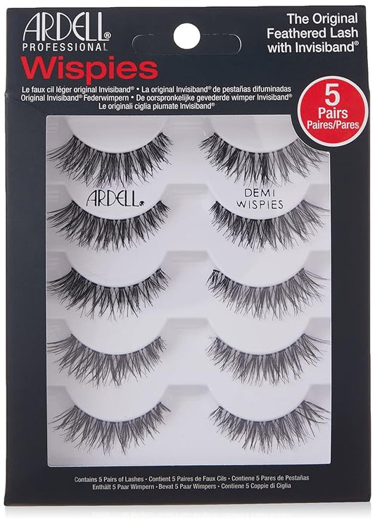 Ardell 5 Count Wispies Black Strip Lashes