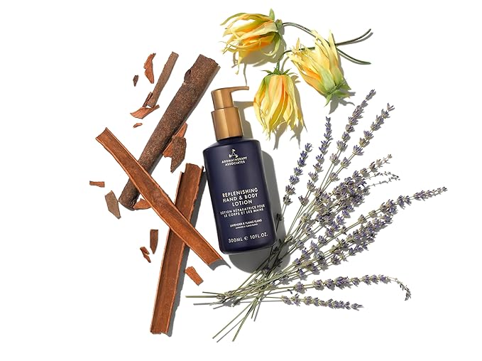 Aromatherapy Associates Balance Replenishing Hand and Body Lotion Skin Care, Fresh Moisturizing Hand Lotion for Women and Men, 10 fl. oz.