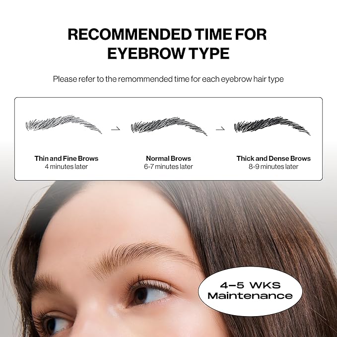 ENTROPY MAKEUP Tough Brow Lift Perm Kit, At-Home DIY Brow Lamination Kit for Fuller, Defined Eyebrows, Long-Lasting, Up to 6 Weeks, Hypoallergenic, Beginner-Friendly, Professional Results, 0.88 Oz