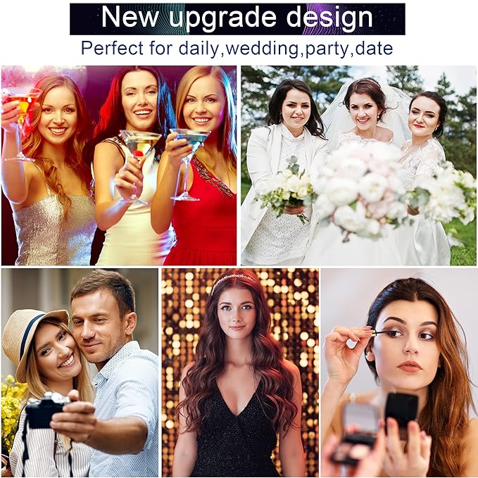 Alcastar Magnetic Eyelashes with Eyeliner Kit, Magnetic Lashes Natural Looking with, Long Lasting, Easy Apply,Cruelty-Free. (ATZ1004-A2)