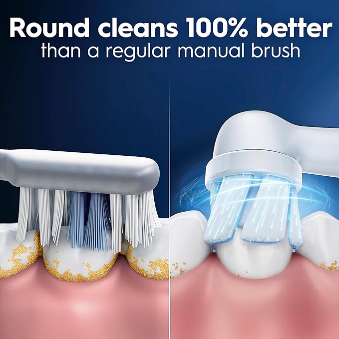 Oral-B iO Ultimate Clean Replacement Brush Heads, 5 Count, 4 Ultimate Clean + 1 Gum & Sensitive White