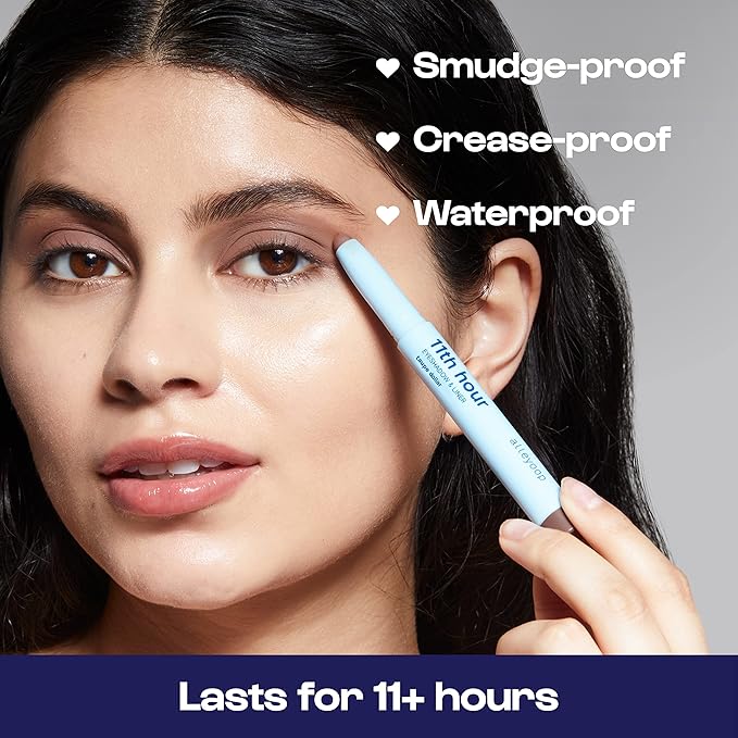 ALLEYOOP 11th Hour Cream Eyeshadow Sticks Bundle - Taupe Dollar (Matte) & Charcolit (Shimmer) - Waterproof, Smudge-Proof, Crease-Proof Eyeshadow for Over 11 Hours