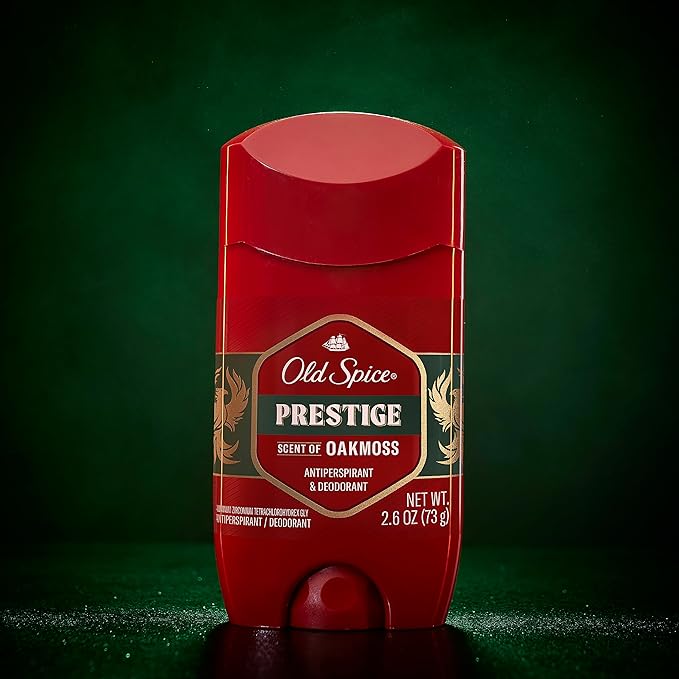 Old Spice Antiperspirant Deodorant for Men, Prestige, 48 Hr Odor Protection, 2.6 oz (Pack of 6)