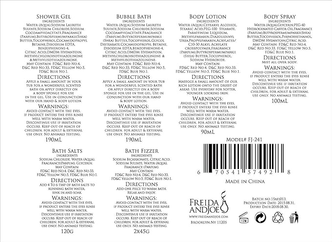 French Vanilla Bath Set Essential Bath and Body Basket: 2 Vanilla Bath Bombs, Body Lotion, Body Spray, Bath Salts, etc in a Wooden Jewelry Box Mother’s Day Gift for Mom