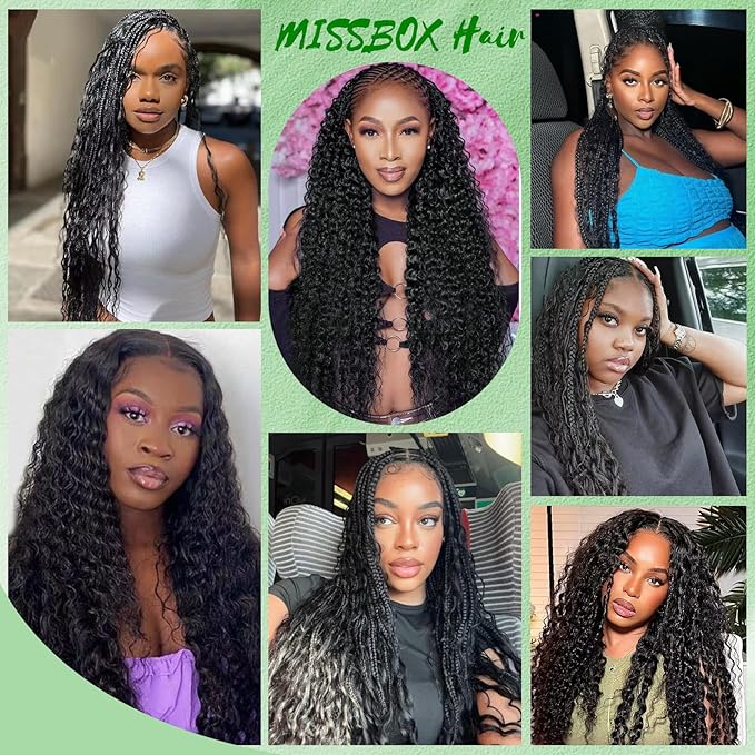 Human Braiding Hair 2 Bundles 100g 16 Inch Deep Wave Bulk Human Hair for Braid No Weft Curly Hair Bulk Curly for Boho Braids 12A Brazilian Virgin Extensions Natural Color