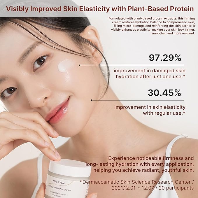 Kintsugi Firming Cream – Vegan Korean Skincare for Hydration, Wrinkle Care, and Firming | Peptides, Centella & Hyaluronic Acid for Radiant Skin