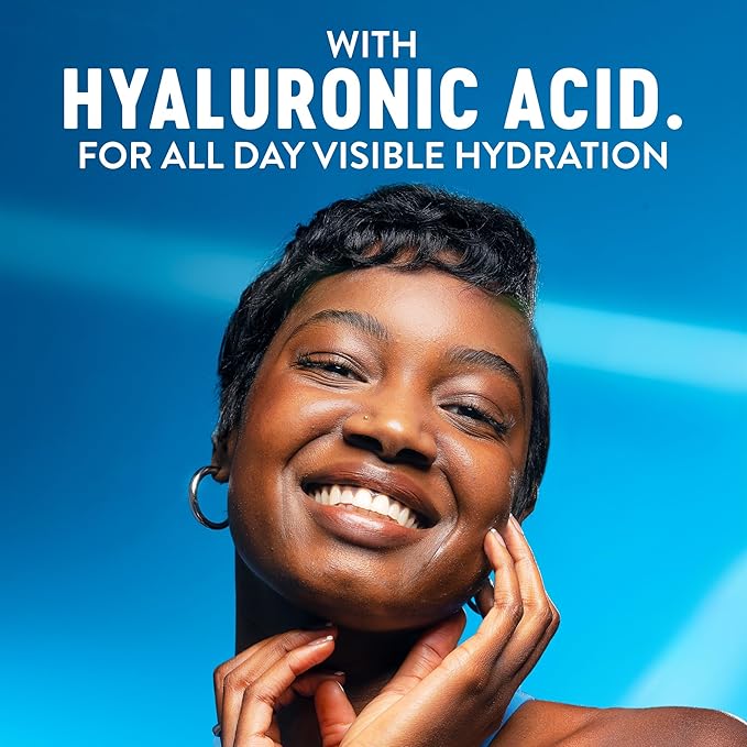 Bioré UV Aqua Rich Daily Hydrating Facial Moisturizer SPF 50 | Oil-Free Sunscreen & Primer for Makeup with Hyaluronic Acid, No White Cast, Non-Comedogenic, For Sensitive Skin, PA++++, 1.7 Oz, 3pck