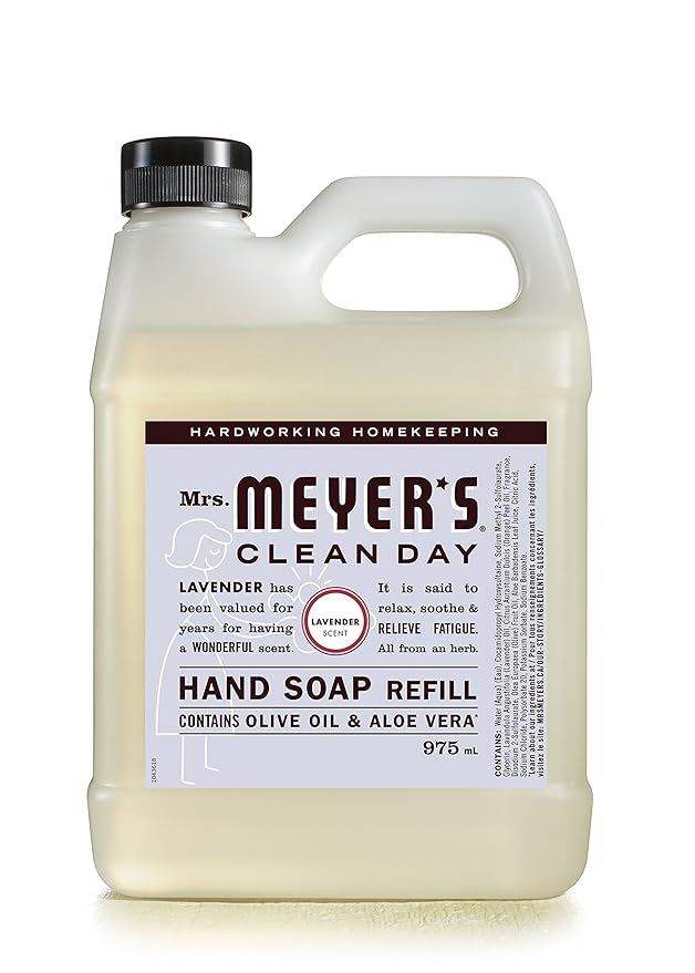 MRS MEYER'S Hand Soap Refill Lavender, 975 ML