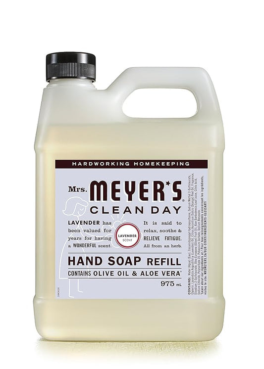 MRS MEYER'S Hand Soap Refill Lavender, 975 ML