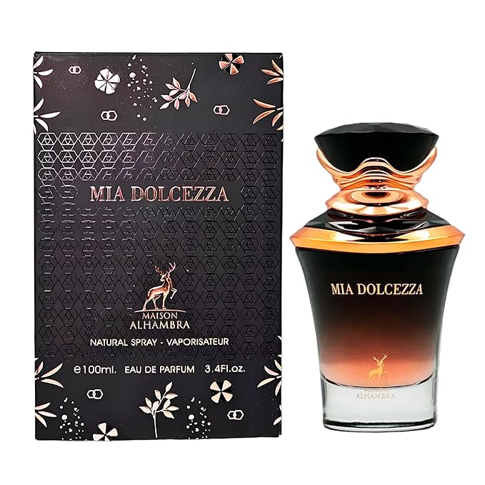 Maison Alhambra Mia Dolcezza for Women Eau de Parfum Spray, 3.4 Ounce / 100 ml