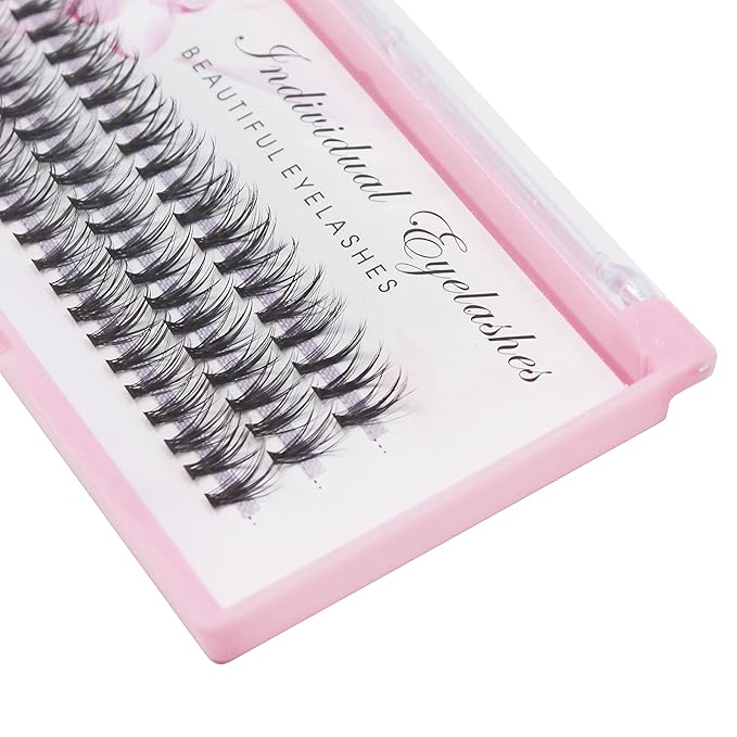 Bodermincer 20D 0.07mm Thickness 8-22mm To Choose Grafting False Eyelashes False Eyelashes Individual Natural Long Mink Fake Eyelashes Extension Handmade Bulk Wholesale (12mm)