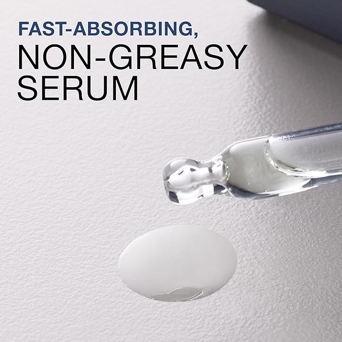 Neutrogena Rapid Wrinkle Repair Retinol Pro+ Power Facial Serum, Gentle Anti-Aging Face Serum with Pure Retinol & Nourishing Emollients, Non-Comedogenic, Paraben-Free, 1 fl. oz